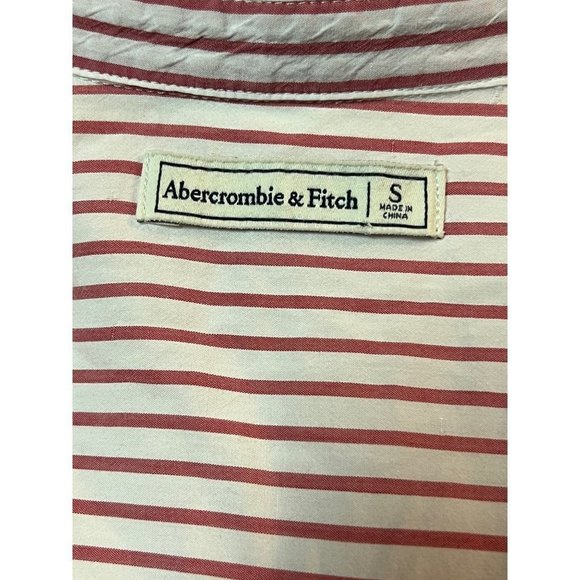 Abercrombie & Fitch Red Striped Top - Picture 11 of 12